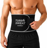 Turbo Sweat Waist Trimmer – Sweat Boosting Waist Belt with Free Mesh Wash Bag | Latex-Free Neoprene - NE nutriEffect - apparel