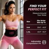 Turbo Sweat Waist Trimmer – Sweat Boosting Waist Belt with Free Mesh Wash Bag | Latex-Free Neoprene - NE nutriEffect - apparel