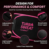 Turbo Sweat Waist Trimmer – Sweat Boosting Waist Belt with Free Mesh Wash Bag | Latex-Free Neoprene - NE nutriEffect - apparel