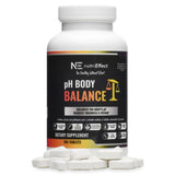 pH Body Balance - Alkaline Diet Support, pH Defense, Neutralize Acid - 180 Tablets - NE nutriEffect - Vitamins & Supplements
