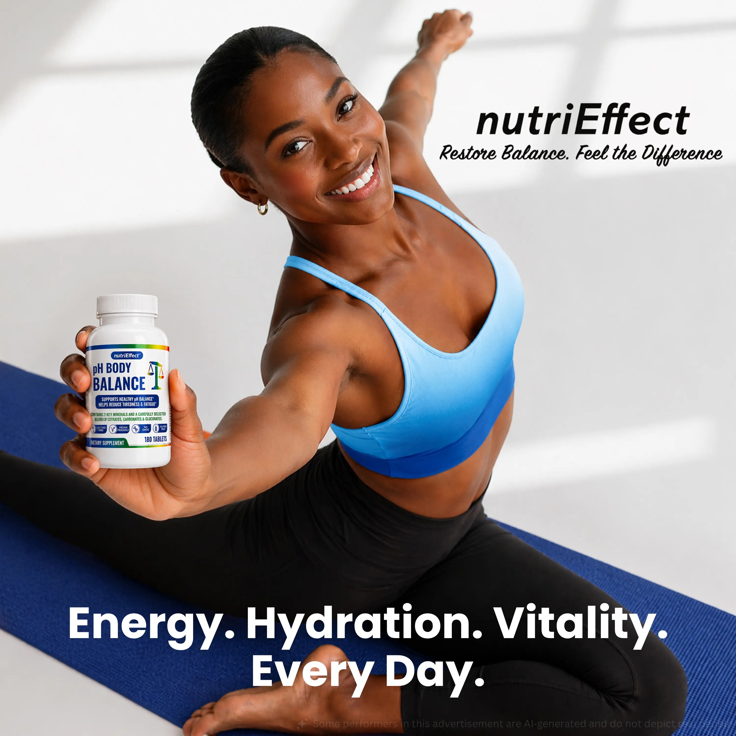 pH  Body Balance Multi Mineral tablets to Support Alkaline & Cellular Metabolism Boost - 180 Tablets