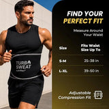 nutriEffect® TurboSweat Waist Trimmer – Sweat Boosting Waist Belt with Free Mesh Wash Bag | Latex-Free Neoprene