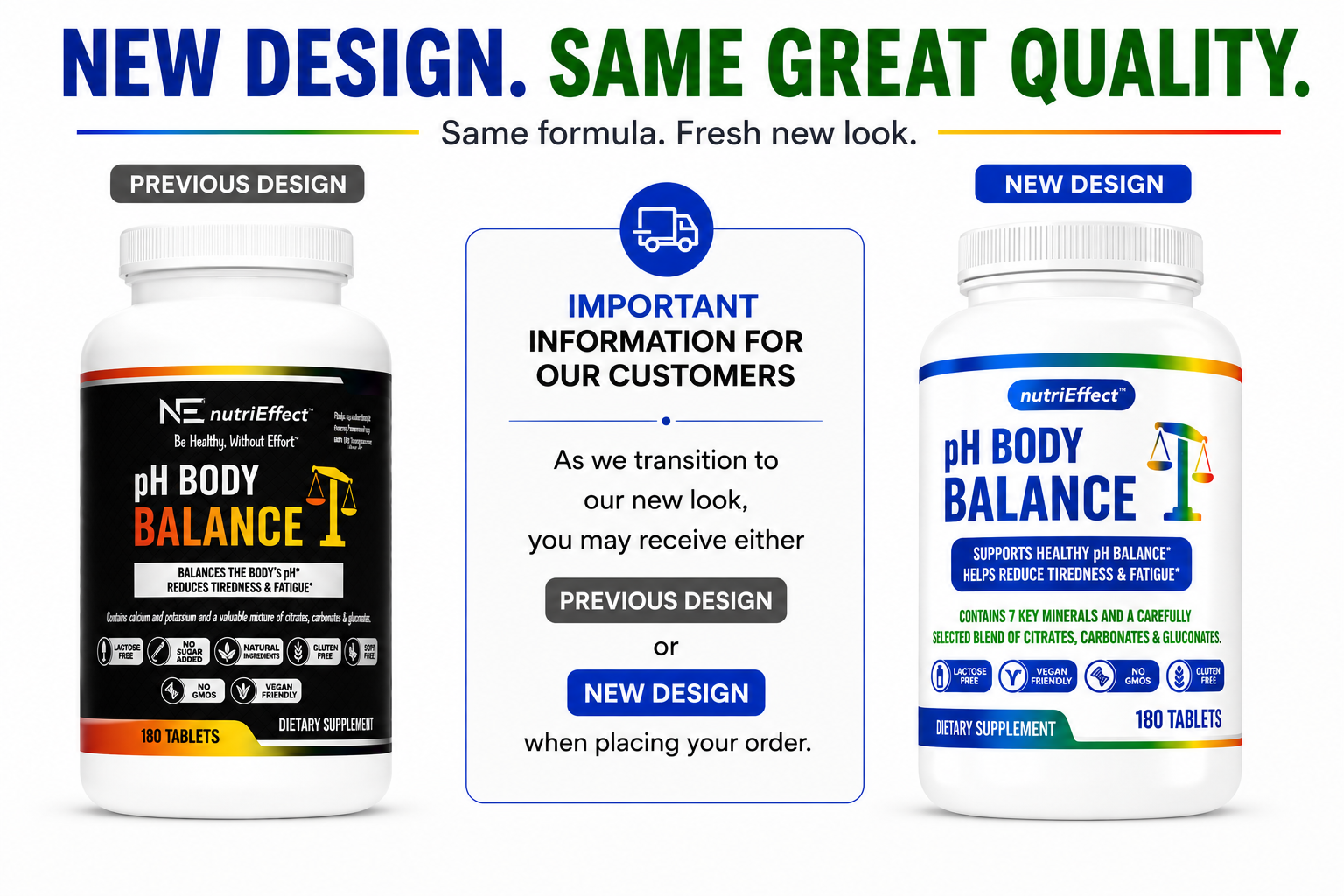 pH  Body Balance Multi Mineral tablets to Support Alkaline & Cellular Metabolism Boost - 180 Tablets NE nutriEffect