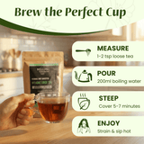 Natural Weight Loss Tea To Lose Stomach Fat, Reduce Bloating,Cleanse and Detox - 8.8 Oz (250 Grams) - NE nutriEffect - Vitamins & Supplements