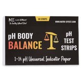 pH Test Strips (80) - NE nutriEffect - Vitamins & Supplements